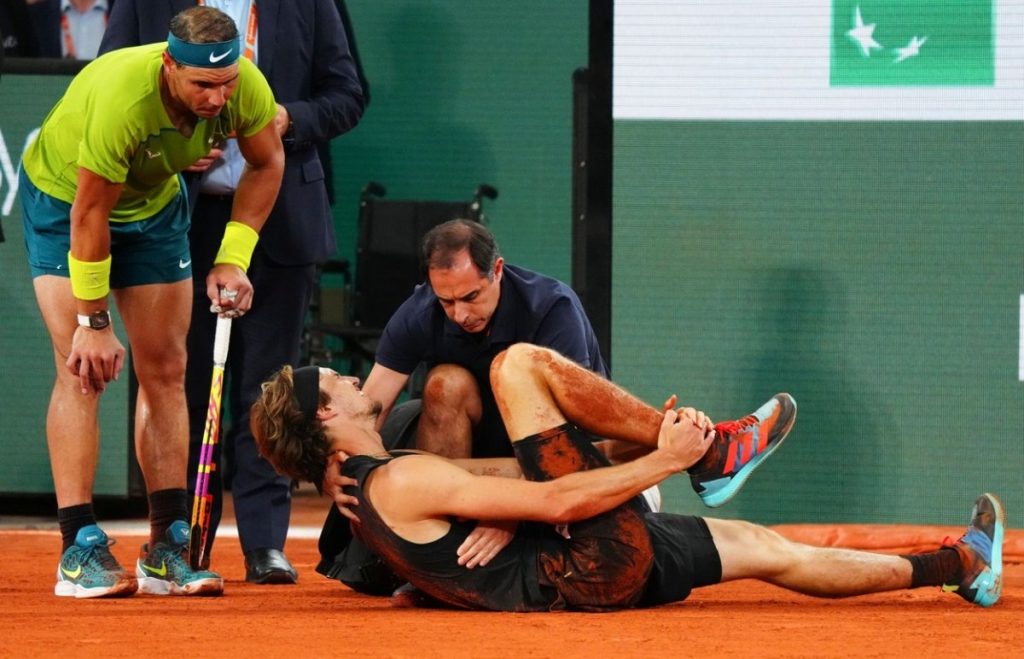 Alexander Zverev y el torneo al que volverá tras su lesión en Roland Garros 2022