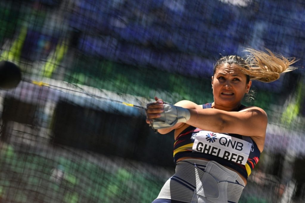 Bianca Ghelber, sexta en la final de lanzamiento de martillo en el Campeonato Mundial de Atletismo