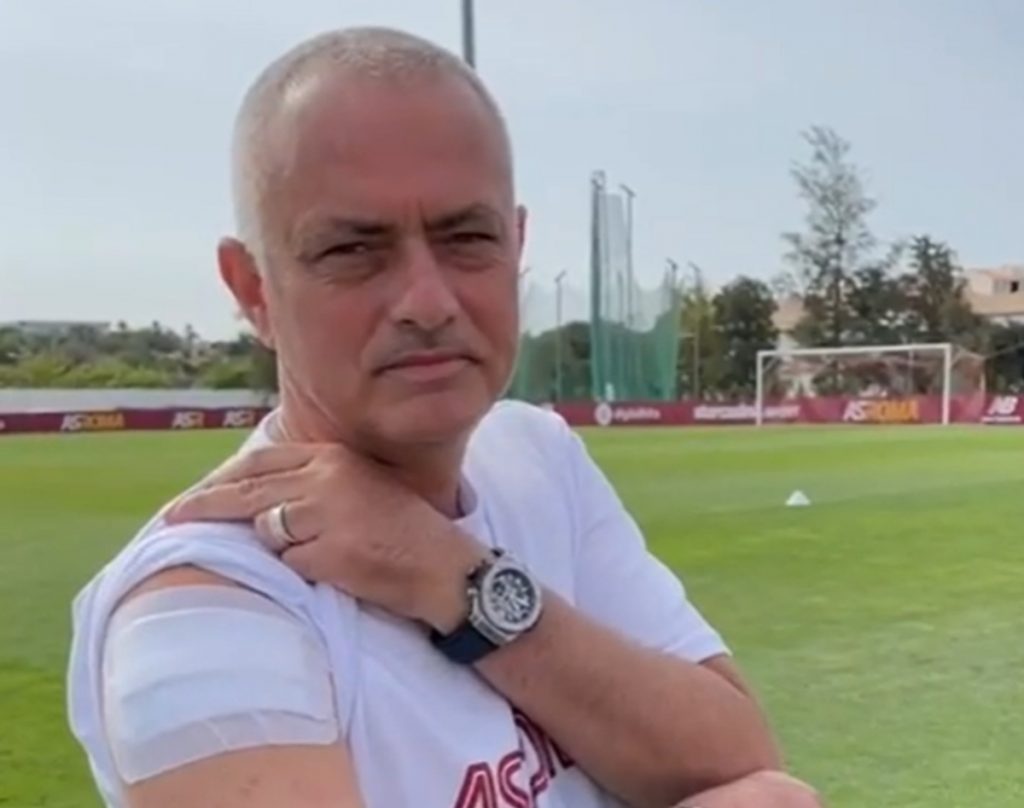 FOTO José Mourinho y el tatuaje que sólo él puede tener en todo el mundo del fútbol
