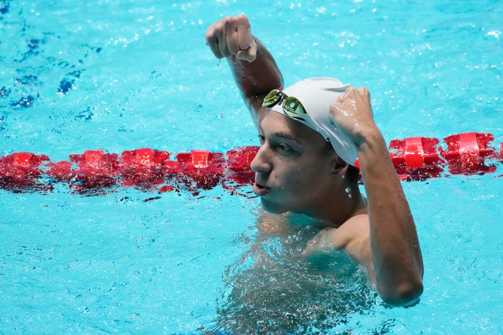 CM Natación Junior: Vlad Stancu se clasificó para la final de los 400 m libres