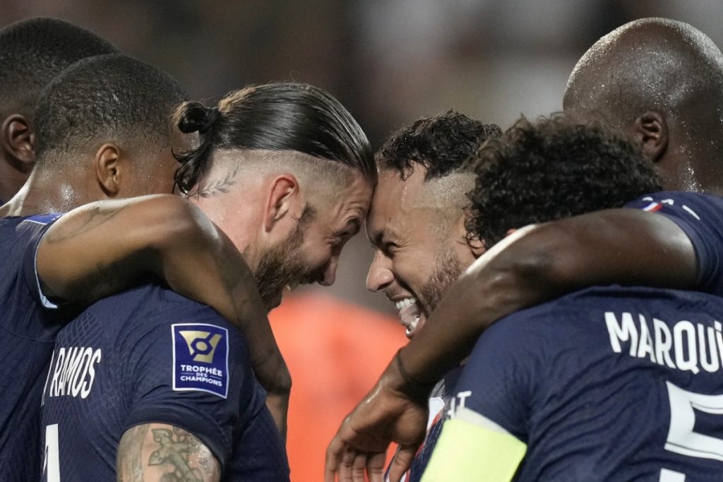 Christophe Galtier, el PSG debuta con fuerza: gana la Supercopa de Francia (4-0 contra el Nantes)