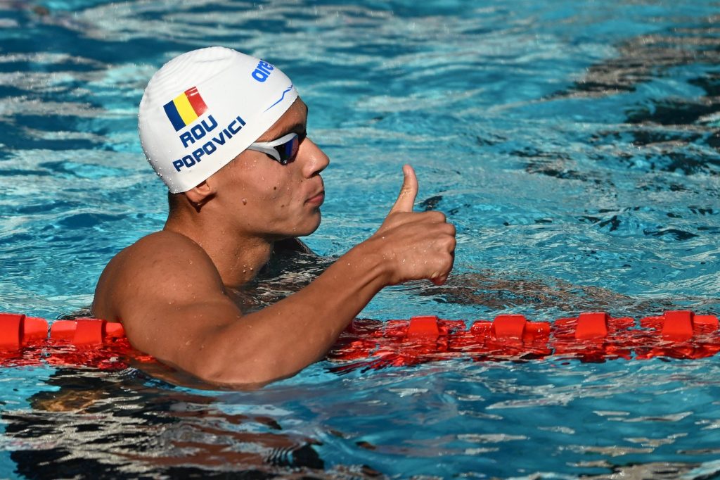 David Popovici, nuevos objetivos antes del Campeonato Mundial de Natación Junior de Lima