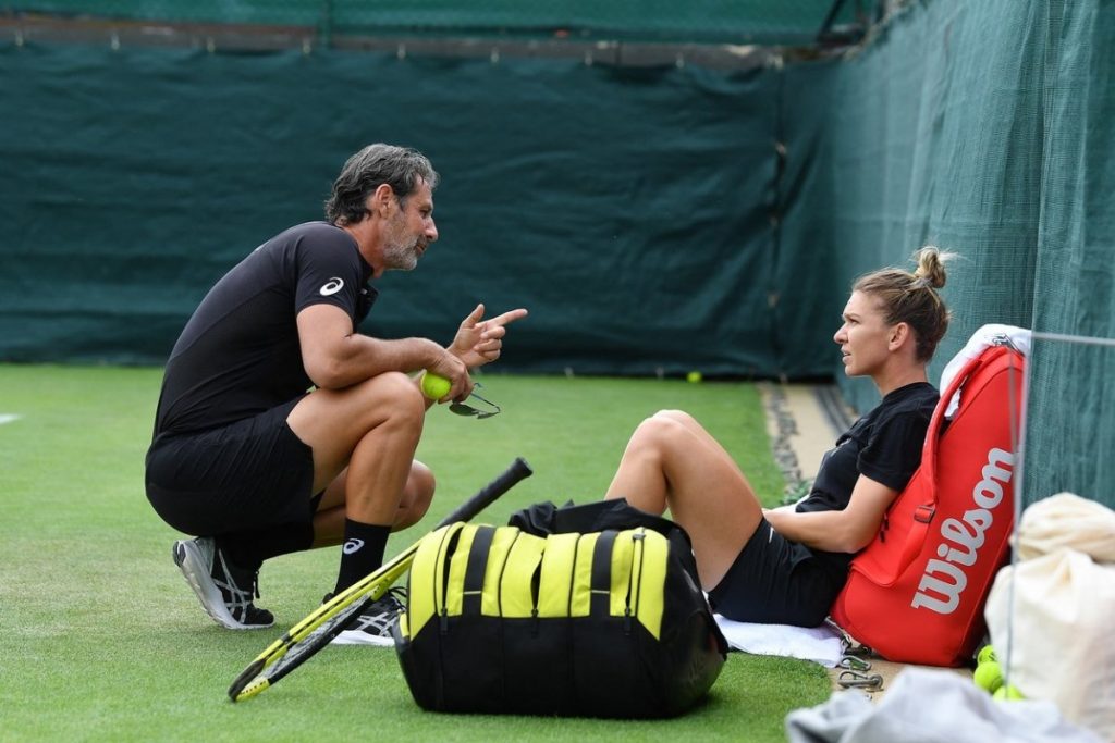 La primera reacción de Patrick Mouratoglou tras la eliminación de Simona Halep en la primera ronda del US Open 2022