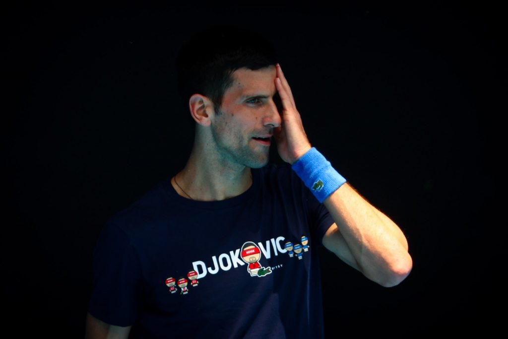 Las posibilidades de que Novak Djokovic juegue el US Open 2022 se reducen: los nuevos protocolos anti-Covid se interponen en el camino del serbio