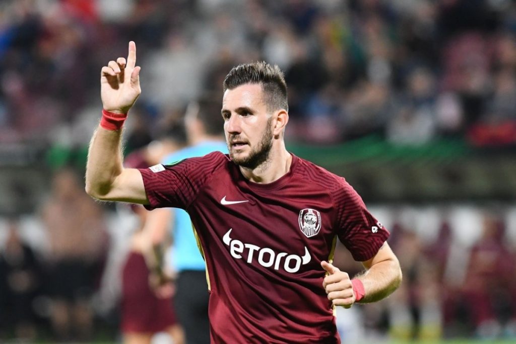 Uno de los jugadores más importantes del CFR Cluj, transferido al Hapoel Beer Sheva