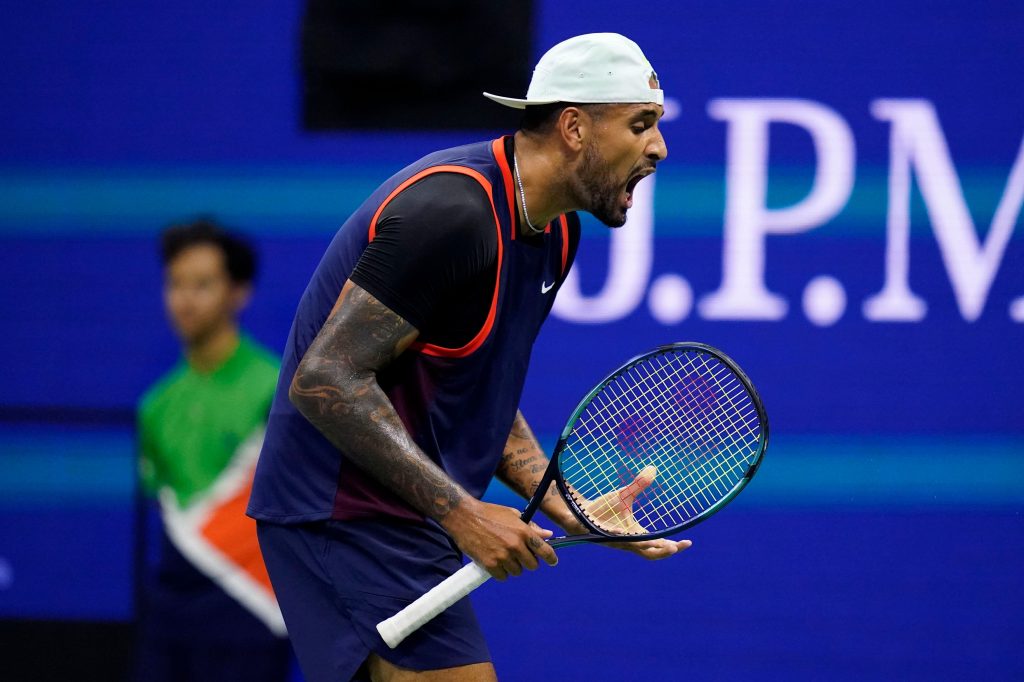 VIDEO Encontró al culpable: la reacción de Nick Kyrgios inmediatamente después de ser eliminado del US Open