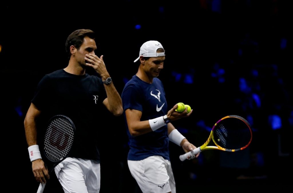 VÍDEO Sesión de entrenamiento histórica en la Laver Cup 2022 – Federer, Nadal, Djokovic y Murray en la pista al mismo tiempo