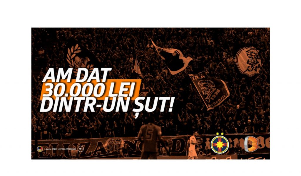 [P] Cómo un aficionado rojiazul consiguió ganar 30.000 lei en el partido de los favoritos