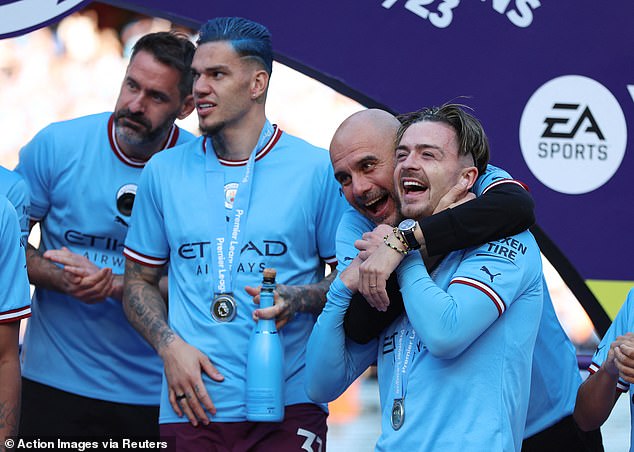 Man City: Erling Haaland interrumpe la entrevista a Jack Grealish para decirle ‘¡Te quiero j***!’