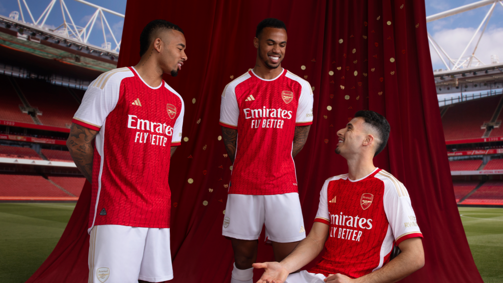 adidas presenta la nueva equipación del Arsenal 2023-24
