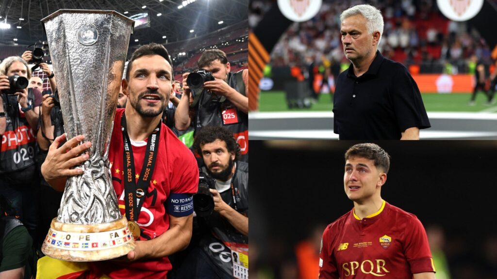 El Sevilla es el especial de la Europa League Ganadores y perdedores: José Mourinho y la Roma pierden tras el interminable anuncio del antifútbol