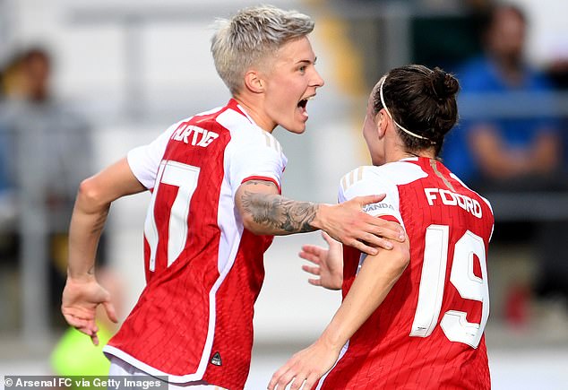 Linkoping Femenino 0-3 Arsenal Femenino: El equipo de Jonas Eidevall se impone con facilidad a su rival sueco, pero podría verse las caras en la segunda ronda de clasificación para la Liga de Campeones.