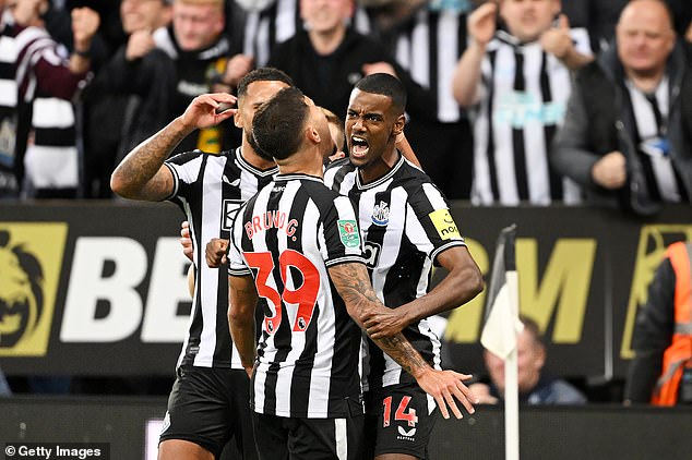 Newcastle 1-0 Man City: El gol de Alexander Isak deja a los hombres de Pep Guardiola fuera de la Carabao Cup y las Urracas se clasifican para la cuarta ronda.